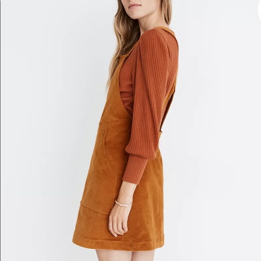 Madewell Velveteen Jumper. Never worn